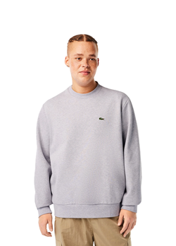 SH9608 CAA FELPA CREW COCCO PICCOLO GRIGIO CHINE